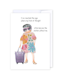 Leaving the Station Greeting Cards