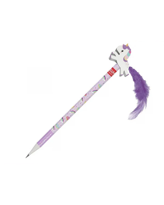 Legami - Pencil With Eraser - Unicorn