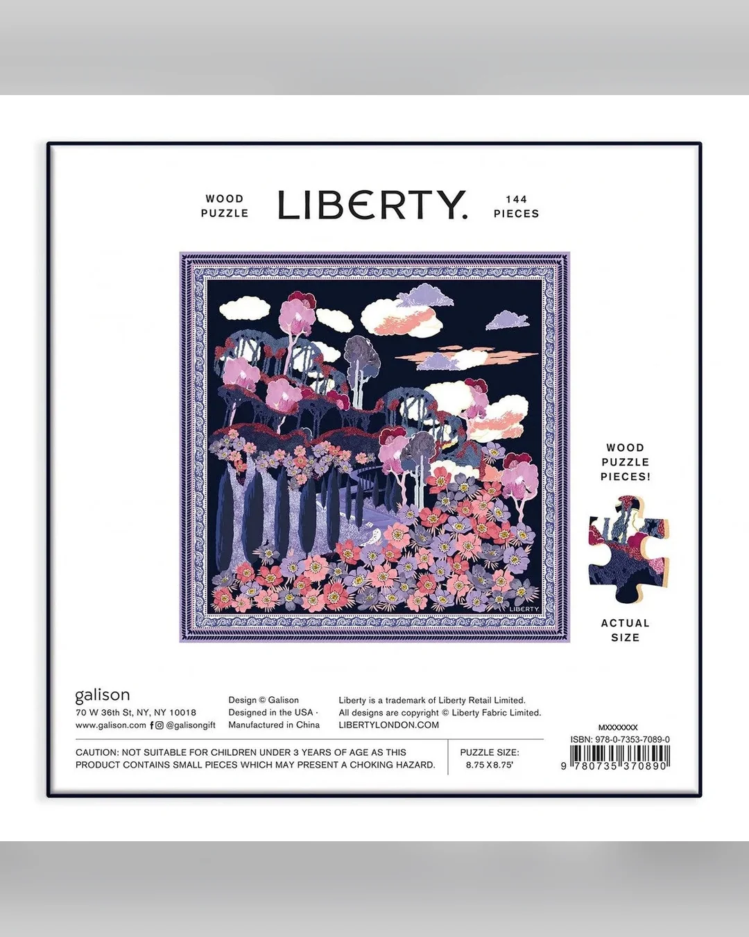 Galison Liberty Bianca 144-Piece Jigsaw Puzzle-7