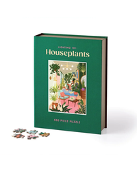 Galison Lighting 101: Houseplants 500-Piece Jigsaw Puzzle