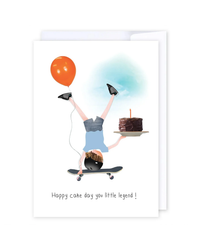 Little Legend Cake Day Greeting Cards