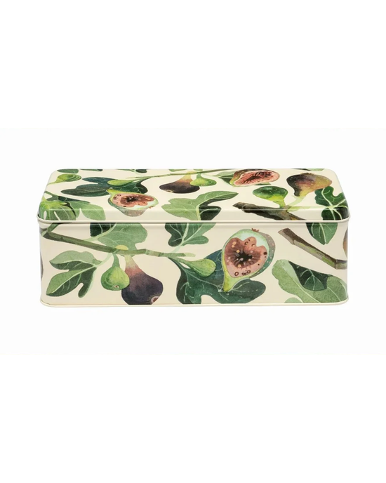 Long Deep Rectangle Hinge Tin - Figs - Emma Bridgewater