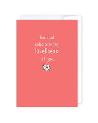 Loveliness of You Greeting Cards