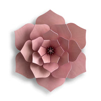 Lovi Decorative Wooden Flower - 48cm - light pink