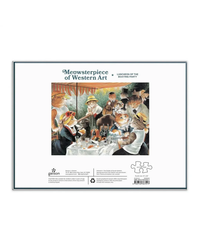Galison Luncheon of the Boating Party Meowsterpiece of Western Art 1000-Piece Jigsaw Puzzle-3