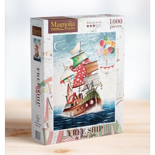 Magnolia Free Ship Nihal Cifter Special Edition 1000pc Jigsaw Puzzle