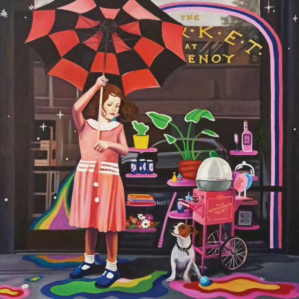 Magnolia Umbrella Ayse Gurpinar 1023pc Jigsaw Puzzle