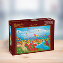 Magnolia Scarecrow Carnival Mehmet Akkaya 1000pc Jigsaw Puzzle