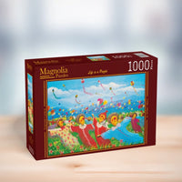 Magnolia Scarecrow Carnival Mehmet Akkaya 1000pc Jigsaw Puzzle
