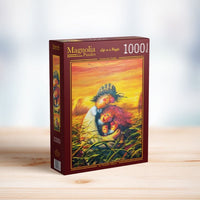 Magnolia Scarecrow Family Mehmet Akkaya 1000pc Jigsaw Puzzle