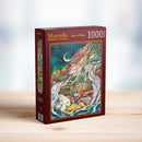 Magnolia Restful Earth Kat Fedora 1000pc Jigsaw Puzzle