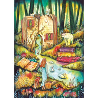 Magnolia So Many Chapters Kat Fedora 1000pc Jigsaw Puzzle