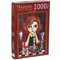 Magnolia The Queens Gambit Romi Lerda Special Edition 1000pc Jigsaw Puzzle