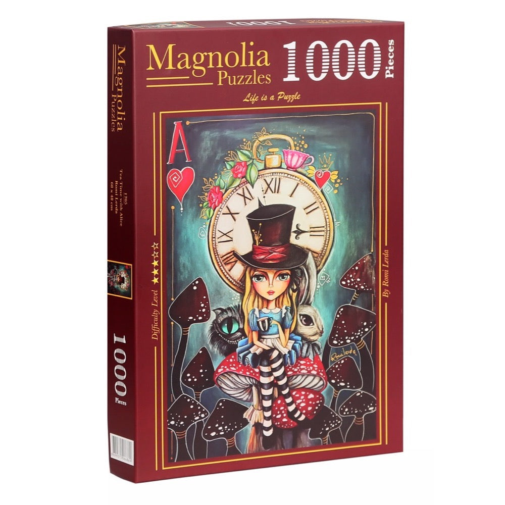 Magnolia Tea Time with Alice Romi Lerda Special Edition 1000pc Jigsaw Puzzle