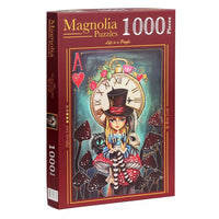 Magnolia Tea Time with Alice Romi Lerda Special Edition 1000pc Jigsaw Puzzle