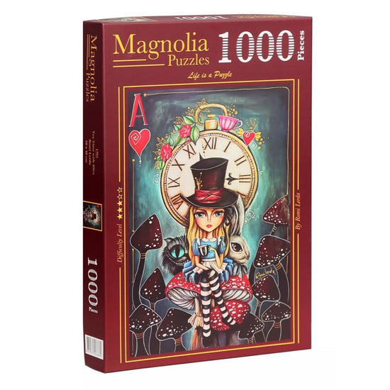 Magnolia Tea Time with Alice Romi Lerda Special Edition 1000pc Jigsaw Puzzle