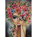 Magnolia Lady with Flowers Romi Lerda Special Edition 1000pc Jigsaw Puzzle