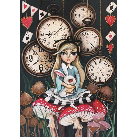 Magnolia Alice Time Romi Lerda Special Edition 1000pc Jigsaw Puzzle