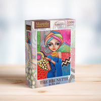 Magnolia The Brunette Romi Lerda Special Edition 1000pc Jigsaw Puzzle