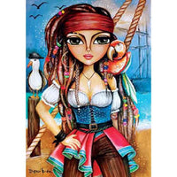 Magnolia The Beautiful Pirate Romi Lerda Special Edition 1000pc Jigsaw Puzzle