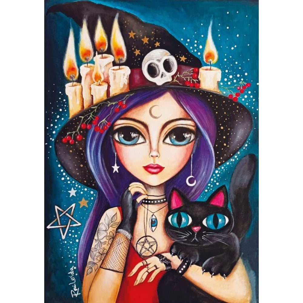 Magnolia Sweet Witch Romi Lerda 1000pc Jigsaw Puzzle