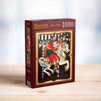 Magnolia Carousel Romi Lerda 1000pc Jigsaw Puzzle