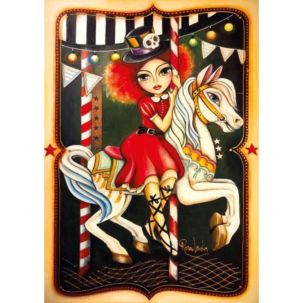 Magnolia Carousel Romi Lerda 1000pc Jigsaw Puzzle