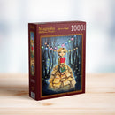 Magnolia Bookworm Girl Romi Lerda 1000pc Jigsaw Puzzle