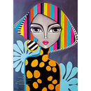 Magnolia Colorful Girl Romi Lerda 1000pc Jigsaw Puzzle