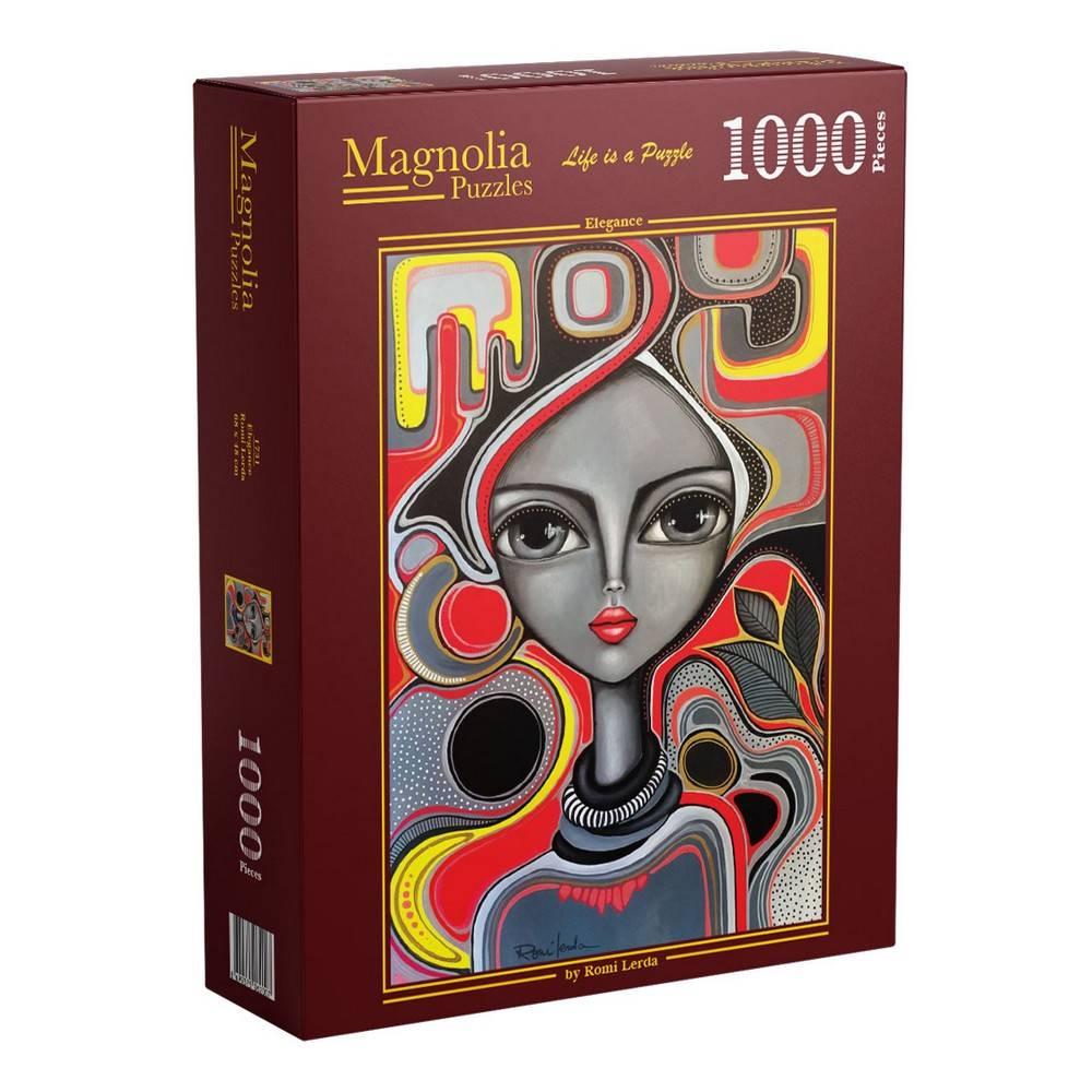Magnolia Elegance Romi Lerda 1000pc Jigsaw Puzzle