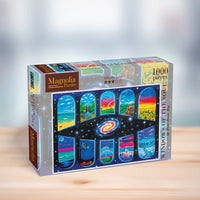 Magnolia Windows of the Soul Becca Lennon Ray Special Edition 1000pc Jigsaw Puzzle
