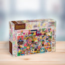 Magnolia Cat Crowd Lauren Lowen Special Edition 1000pc Jigsaw Puzzle
