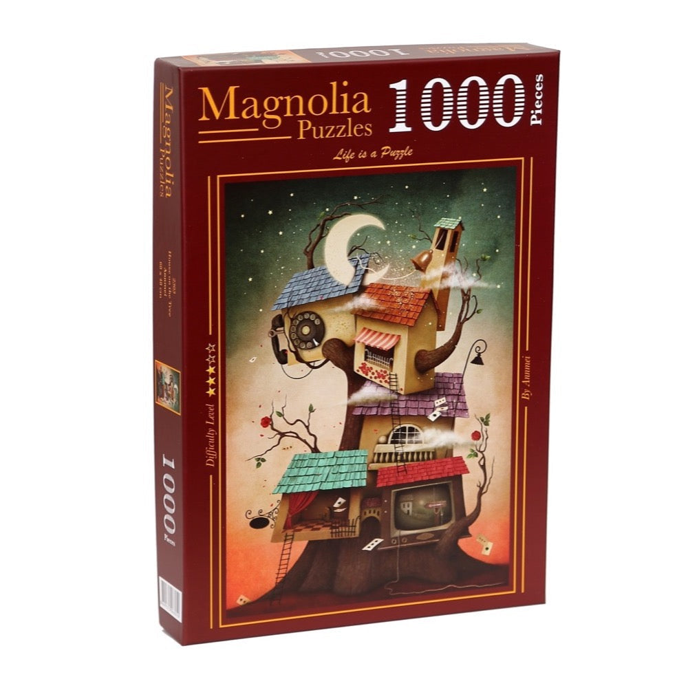 Magnolia House on the Tree 1000pc Jigsaw Puzzle