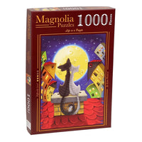 Magnolia Cats on the Roof 1000pc Jigsaw Puzzle