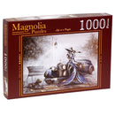Magnolia Lady in Blue Raen Special Edition 1000pc Jigsaw Puzzle