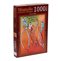 Magnolia Dancing Africans 1000pc Jigsaw Puzzle