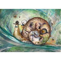 Magnolia Snail 1000pc Jigsaw Puzzle