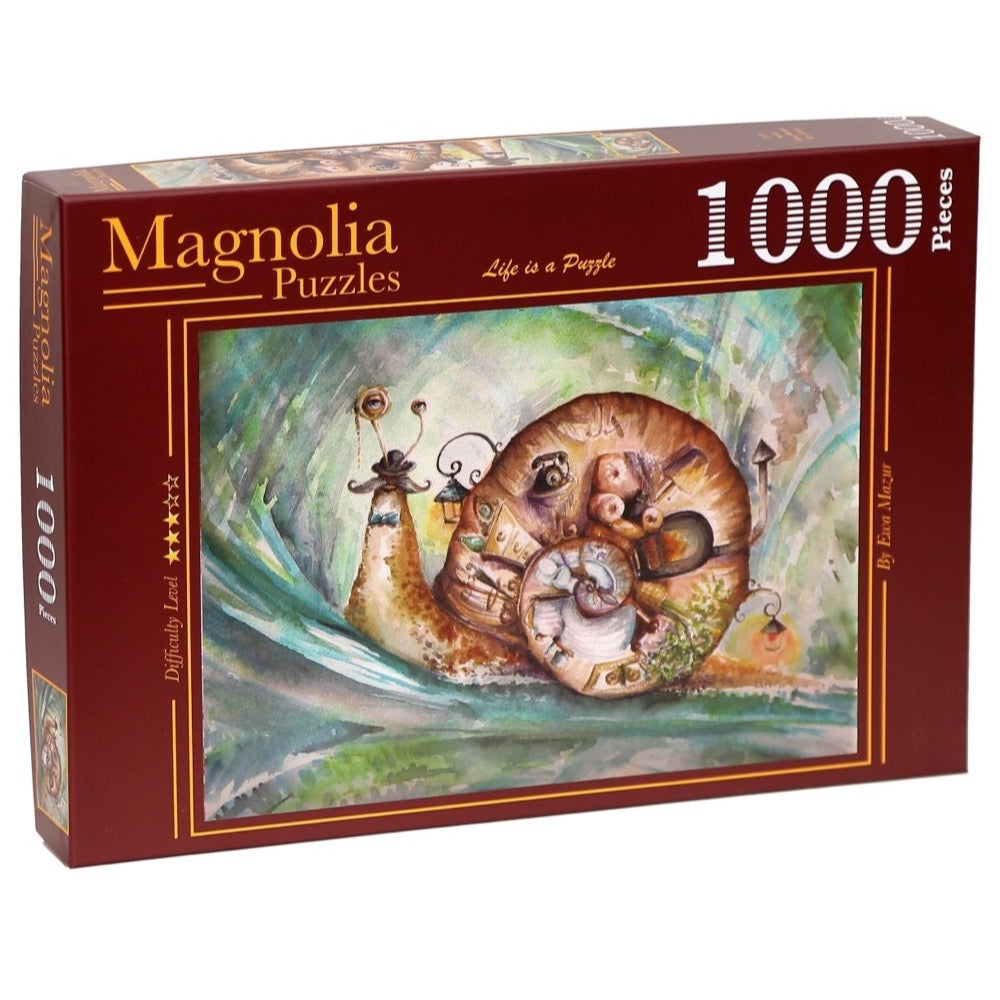 Magnolia Snail 1000pc Jigsaw Puzzle