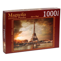 Magnolia Puzzle Clouds Over Paris 1000pc Jigsaw Puzzle