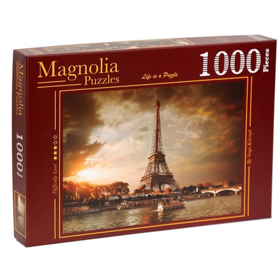 Magnolia Puzzle Clouds Over Paris 1000pc Jigsaw Puzzle