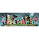 Magnolia Halloween Town Panoramic 1000pc Jigsaw Puzzle