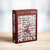 Magnolia Books are My Friend Studio LaWiene 1000pc Jigsaw Puzzle