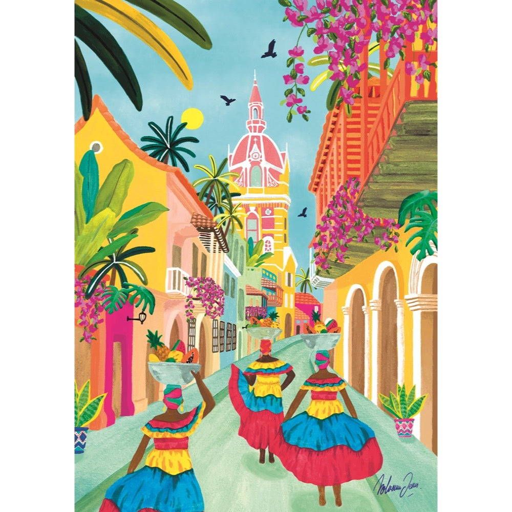Magnolia Cartagena Nolwenn Denis Special Edition 1000pc Jigsaw Puzzle