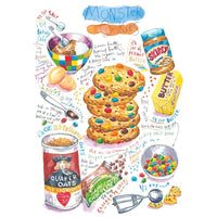 Magnolia Monster Cookies Lucile Prache 1000pc Jigsaw Puzzle