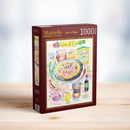 Magnolia Shrimp & Grits Lucile Prache 1000pc Jigsaw Puzzle
