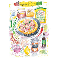Magnolia Shrimp & Grits Lucile Prache 1000pc Jigsaw Puzzle