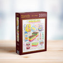 Magnolia Rainbow Cookies Lucile Prache 1000pc Jigsaw Puzzle