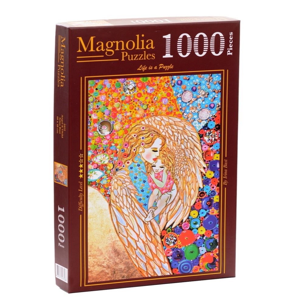 Magnolia Angel and Child Irina Bast Special Edition 1000pc Jigsaw Puzzle