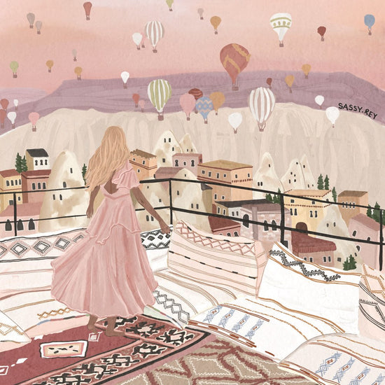 Magnolia Cappadocia Sarah Reyes Special Edition 1023pc Jigsaw Puzzle