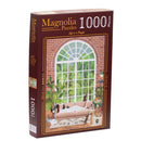 Magnolia Cat Sanctuary Sarah Reyes Special Edition 1000pc Jigsaw Puzzle